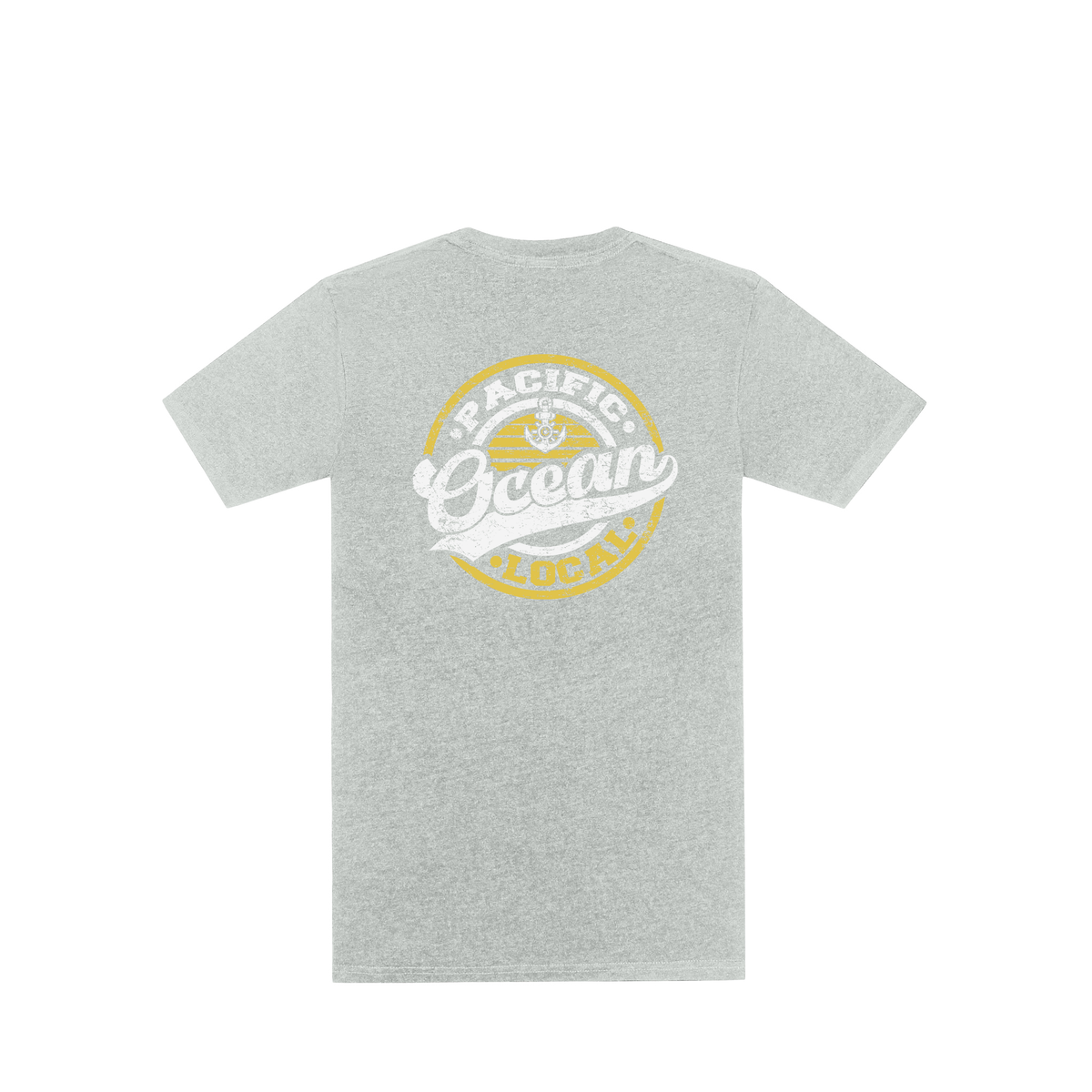 OUTLINE TEE - MENS  - PACIFIC OCEAN LOCAL